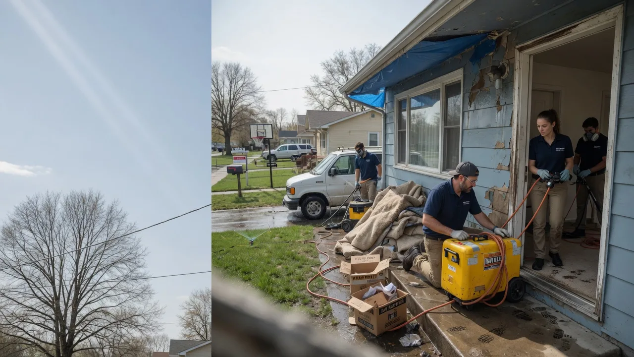 Basement Flood Cleanup in Pine Hall, NC near me
